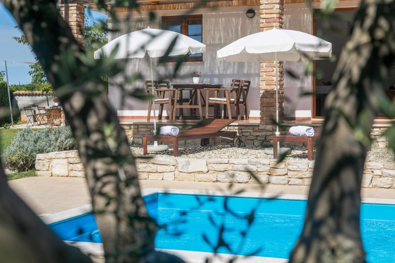 Grebac Villa Kaštelir Dış mekan fotoğraf