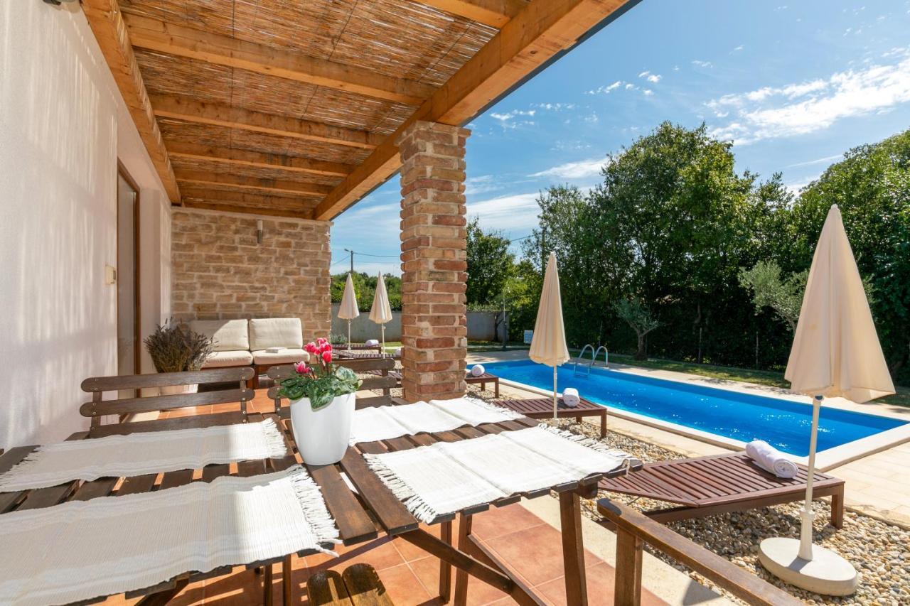 Grebac Villa Kaštelir Dış mekan fotoğraf